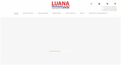 Desktop Screenshot of luanadecoracoes.com.br